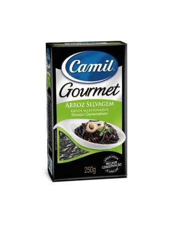 ARROZ SELVAGEM CAMIL GOURMET FD12X250GR