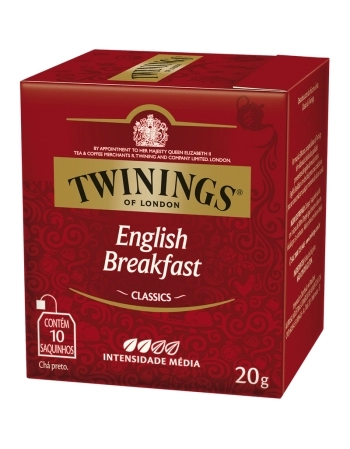 CHA ENGLISH BREAKFAST TWINING CX12X20GR