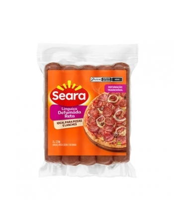 Linguica Calabresa Reta Seara Cx6X2,5Kg