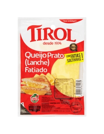 QUEIJO PRATO FATIADO TIROL CX15XPCT400GR