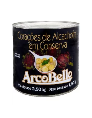 Alcachofra Coracao Lata Arcobello Cx6X2,5Kg