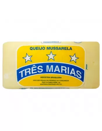 Mussarela 3 Marias Jaru Cx6X4Kg