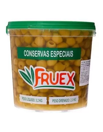 Azeitona Verde S/Caroço Fruex Bd 2Kg