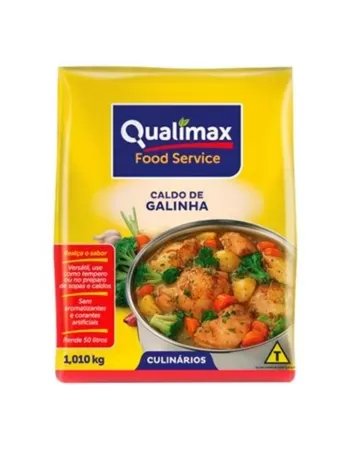 CALDO DE GALINHA QUALIMAX CX10X1,01KG