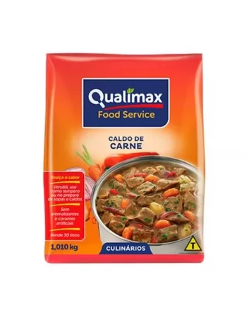 CALDO DE CARNE QUALIMAX CX10X1,01KG