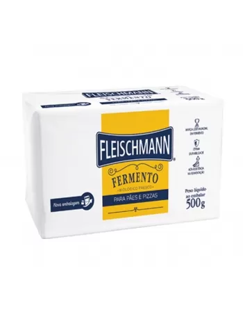 Fermento Fresco Fleischmann Cx50X500Gr