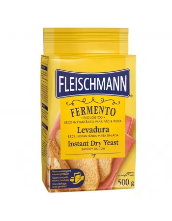 Fermento Seco Salg Fleischmann Cx20X500Gr