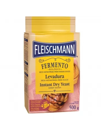 Fermento Seco Doce Fleischmann Cx20X500Gr