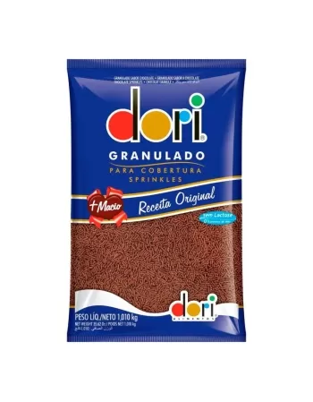 GRANULADO SABOR CHOCOLATE DORI CX8X1,010KG