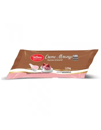 RECHEIO ARTESANAL CREME MORANGO CX8X1,01KG VABENE