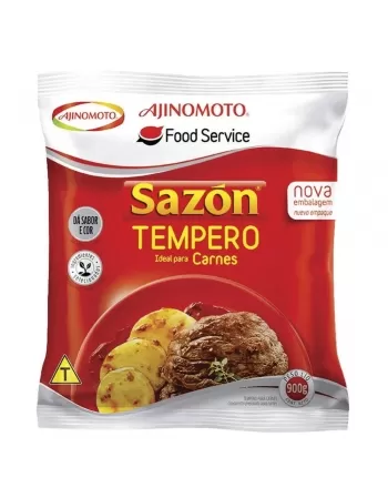 Sazon Vermelho Bag 900G/Cx6Bag