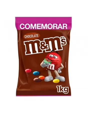 Chocolate M&M Ao Leite Cx4Xpc1Kg