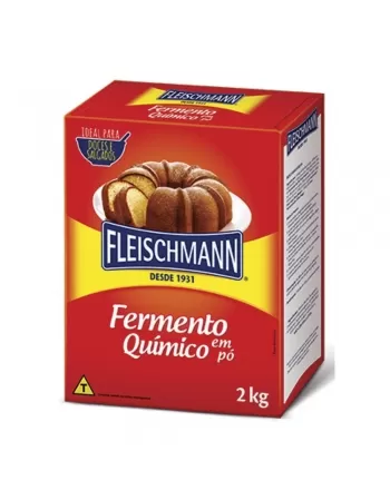 Fermento Po Quimico Fleischmann Cx10X2Kg