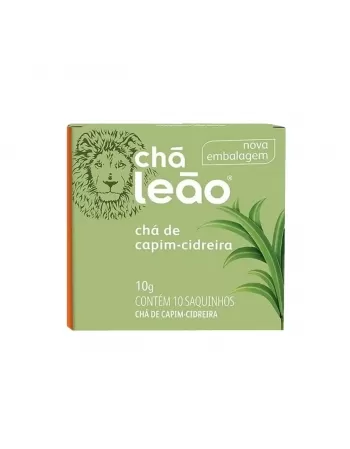 CHA CAPIM CIDREIRA LEAO SACHE CX30X10GR