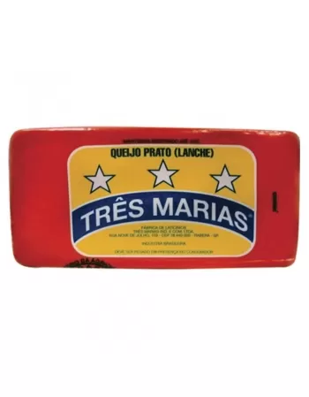 Queijo Prato Tres Marias Pç+/-3,7Kg/Cx19Kg