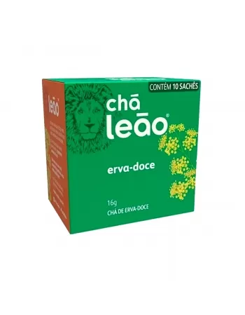 CHA ERVA DOCE LEAO SACHE CX 30X 10GR