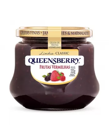 GELEIA DE FRUTAS VERMELHAS QUEENSBERRY CX12X320GR