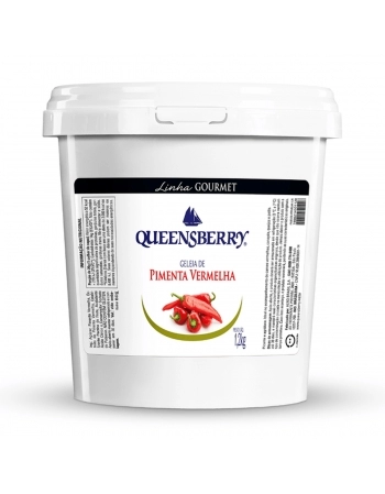 GELEIA DE PIMENTA VERMELHA GOURMET QUEENSBERRY CX6X1,2KG