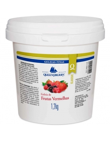 GELEIA DE FRUTAS VERMELHAS CLASSIC QUEENSBERRY CX6X1,2KG